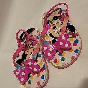 Girls minnie mouse sandals